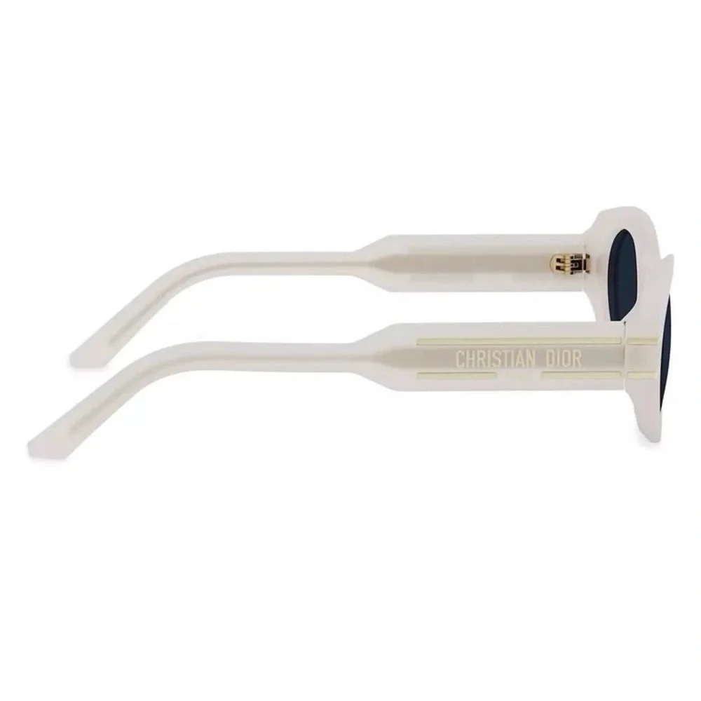 New w/ Tags Dior DiorSignature B8U 53MM Butterfly Sunglasses in White - Picture 4 of 7